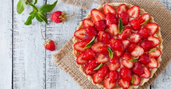crostata fragole