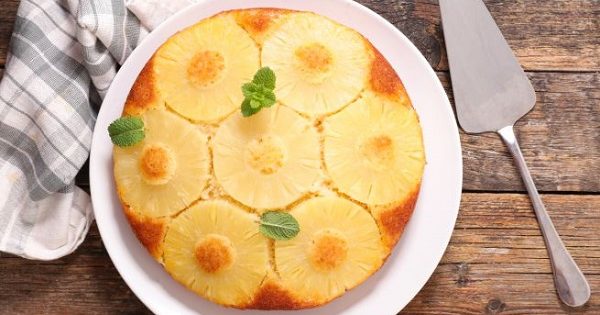 Torta cocco e ananas