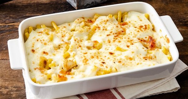 Pasta al forno con cavolfiore
