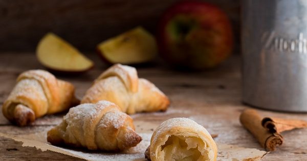 Croissant alle mele