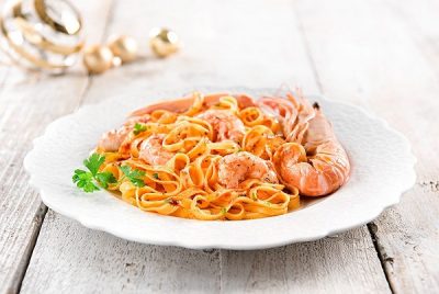 Tagliolini agli scampi