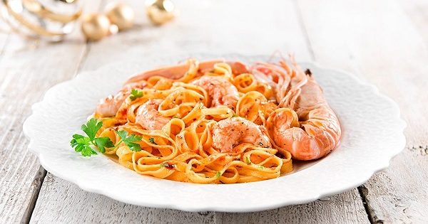 Tagliolini agli scampi