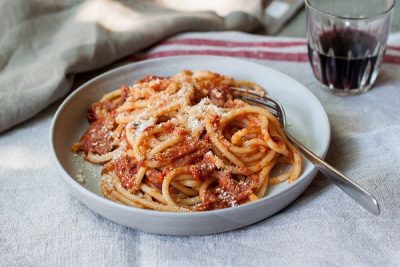 Bucatini all’amatriciana