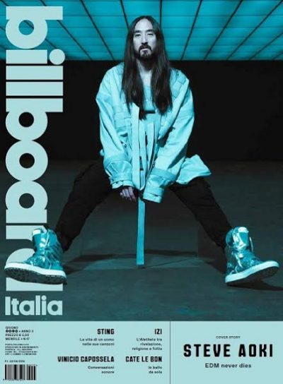 Billboard Italia - steve aoki