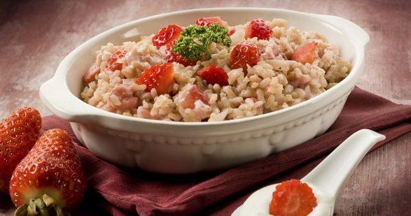 Risotto alle fragole
