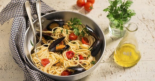 Spaghetti con le cozze