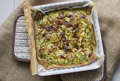 Torta salata alle zucchine