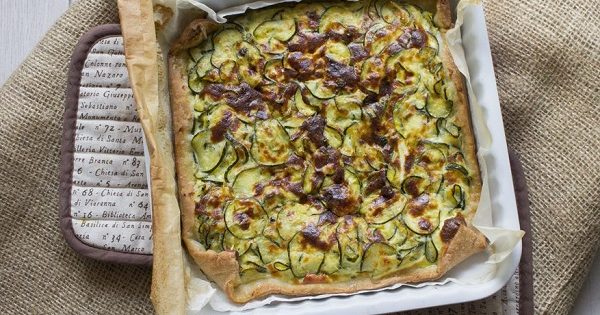 Torta salata alle zucchine