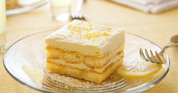 Tiramisù al limone