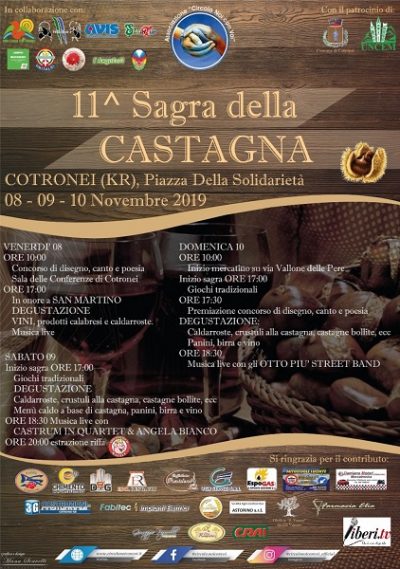 sagra della castagna cotronei