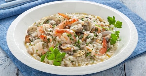 Risotto alla pescatora