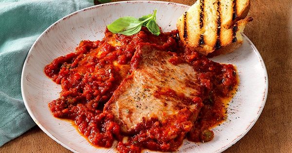 Carne alla pizzaiola