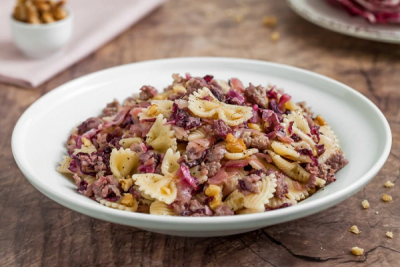 Farfalle al radicchio