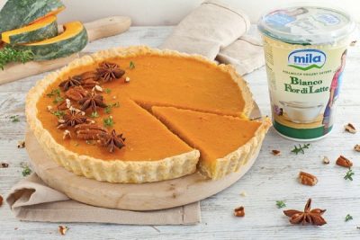 Crostata di zucca e cannella