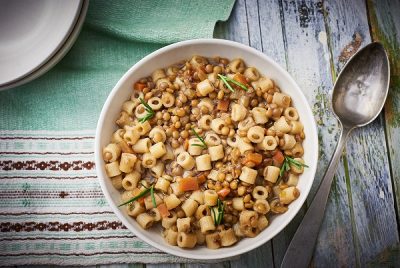 Pasta e lenticchie