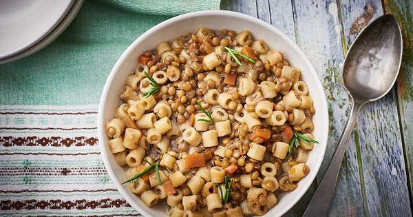 Pasta e lenticchie