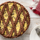 Crostata di ricotta e cioccolato