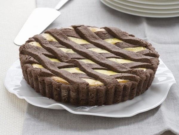 Crostata di ricotta e cioccolato