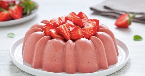 Bavarese alle fragole