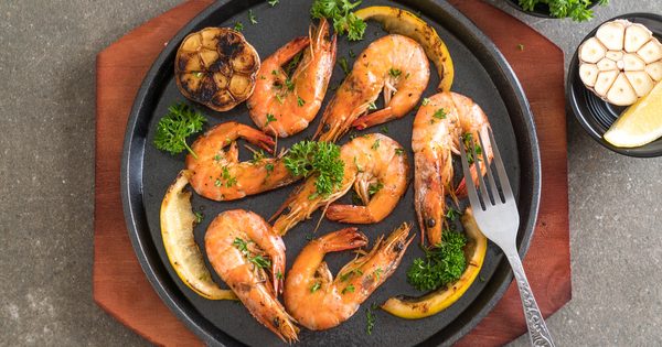 Mazzancolle in padella