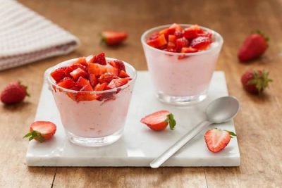 Mousse di fragole