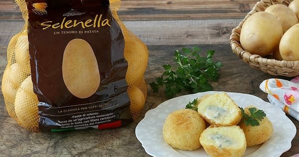 Polpette di patate e gorgonzola