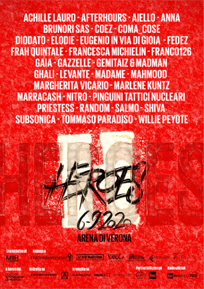 heroes - arena di verona