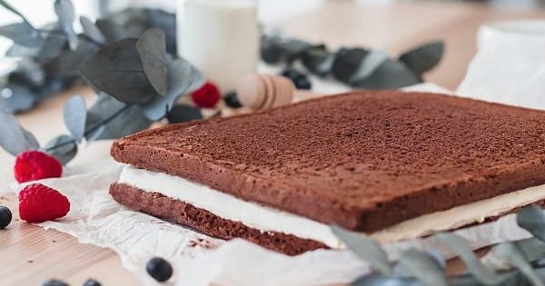 Torta Kinder Fetta al Latte