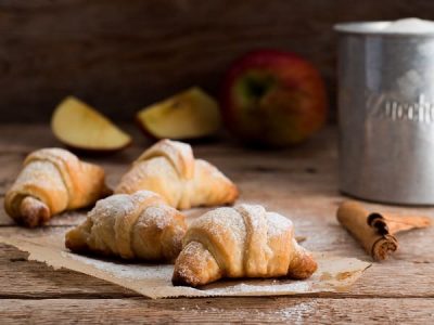 Croissant alle mele