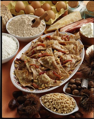 Ravioli di castagne