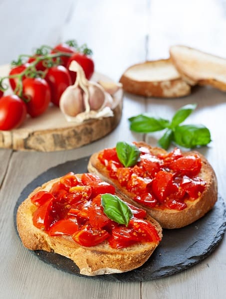 Bruschette al pomodoro