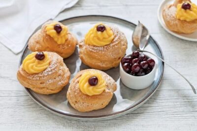 Zeppole di San Giuseppe al forno