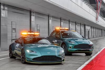 aston martin safety car F1