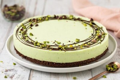 Cheesecake al pistacchio