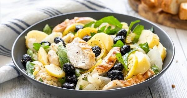 Insalata di pollo estiva