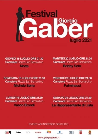 Festival Gaber 2021