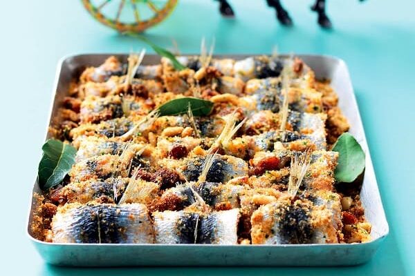 Sarde a beccafico