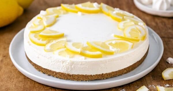 Torta fredda al limone