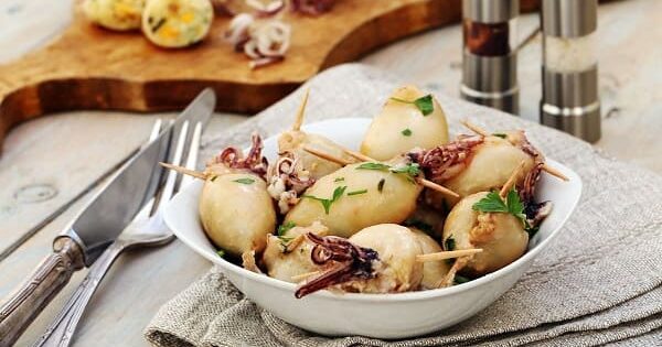 Seppie ripiene al forno