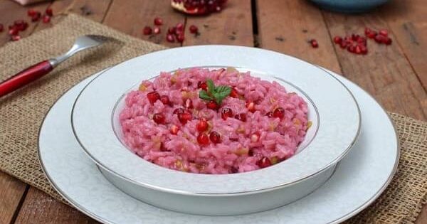 Risotto alla melagrana