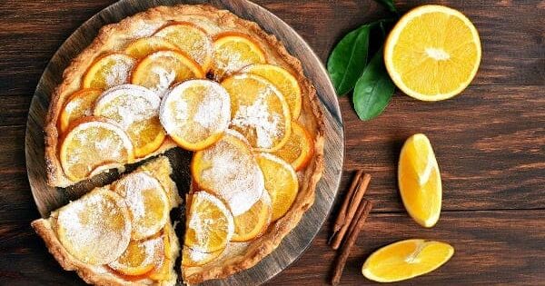 Crostata all'arancia