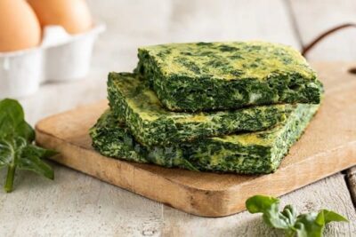 Frittata di spinaci