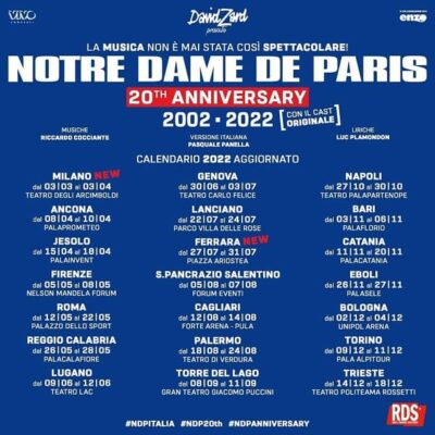 Notre Dame de Paris 2002 - 2022