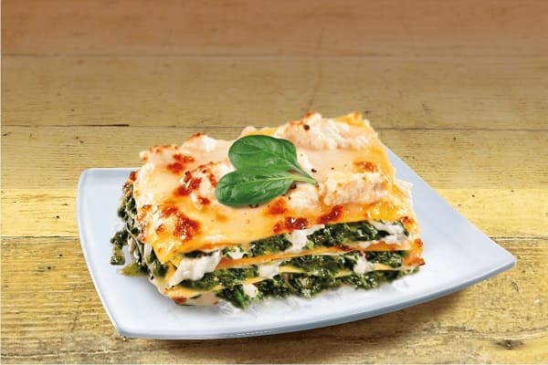 Lasagne ricotta e spinaci