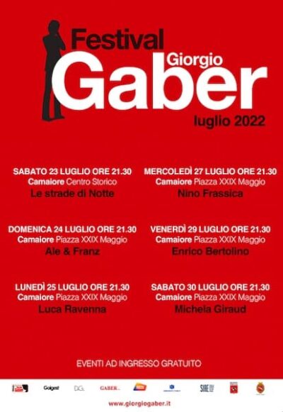 Festival Gaber 2022