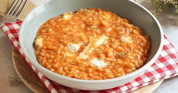 Risotto alla pizzaiola
