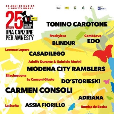 voci per la libertà - una canzone per amnesty