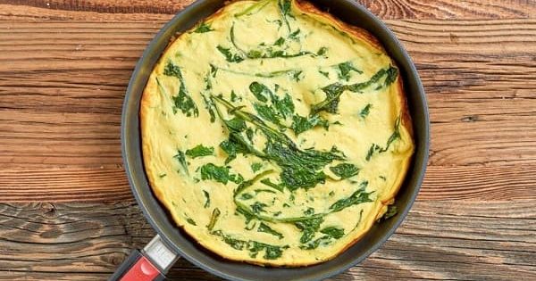 Frittata di tarassaco