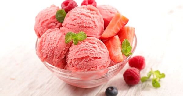 Gelato alla fragola