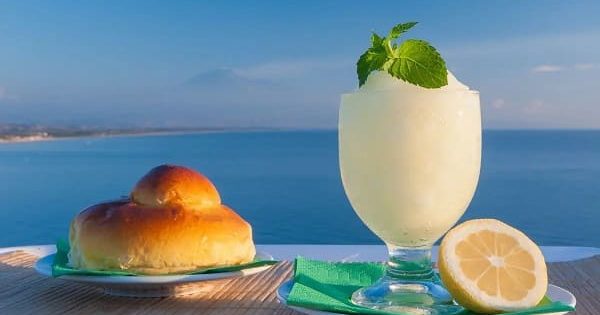 Granita al limone